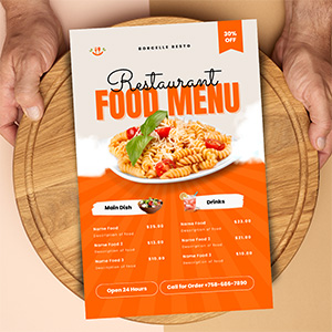 Premium Paper Menus