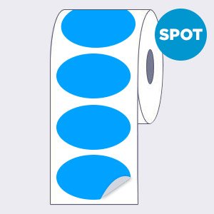 Oval Roll Labels (Spot Color)