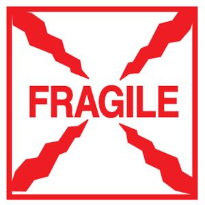 Fragile Labels - 4x4