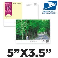 Direct Mail Postcard - 5x3.5