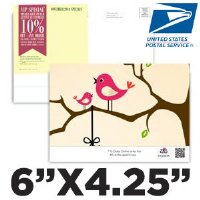 Direct Mail Postcard - 6x4.25