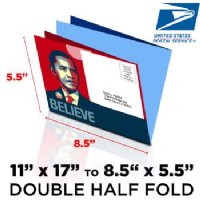4 Page Half/Half-Fold Tabbed Mailer (17x11 to 8.5x11 to 8.5x5.5)