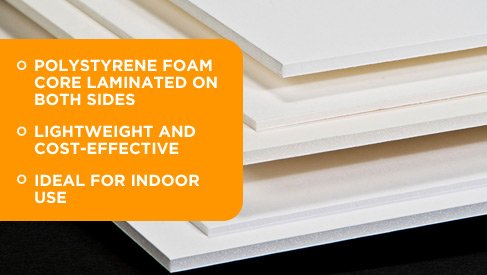 Foamcore Sign (3/16 inch)