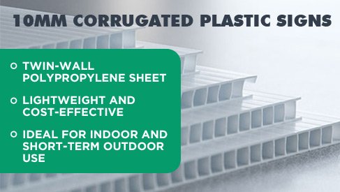 Coroplast Sign (10 mm)