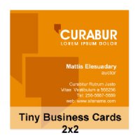 Square Business Card 2x2