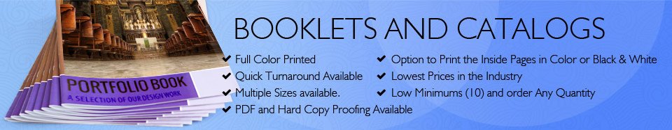 Booklets & Catalogs