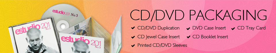 CD/DVD Packaging