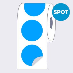 Circle Roll Labels (Spot Color)