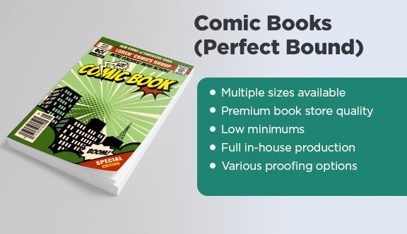 Comic Books (Perfect Bound)
