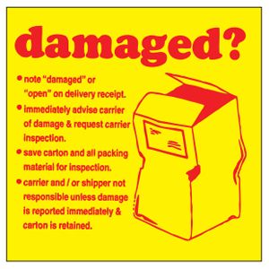 Damaged Label - 4x4
