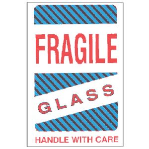 Fragile Glass HWC - 4x6