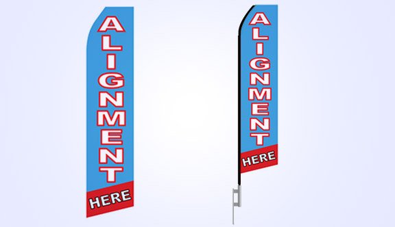 Body Shop Alignment Service Stock Flag - 16ft.