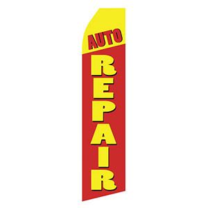 Auto Repair Stock Flag - 16ft.