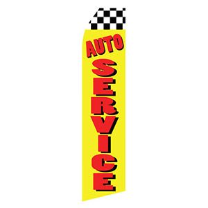 Auto Service Stock Flag - 16ft.