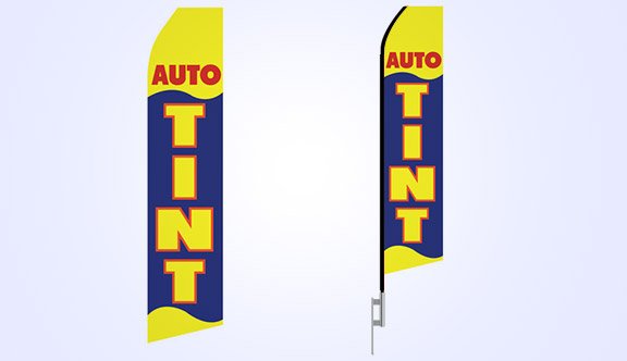 Auto Tint Stock Flag - 16ft.