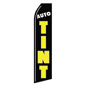 Auto Tint (Black) Stock Flag - 16ft.