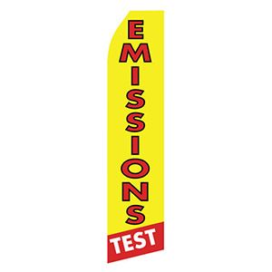 Emissions Test Stock Flag - 16ft.