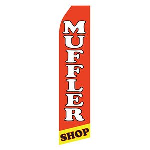 Muffler Shop Stock Flag - 16ft.