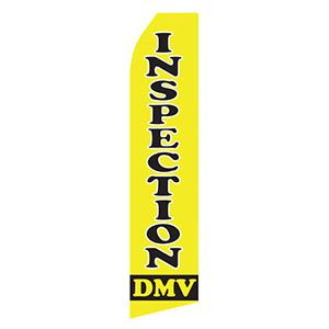 DMV Inspection Stock Flag - 16ft.