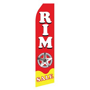 Rim Sale Stock Flag - 16ft.