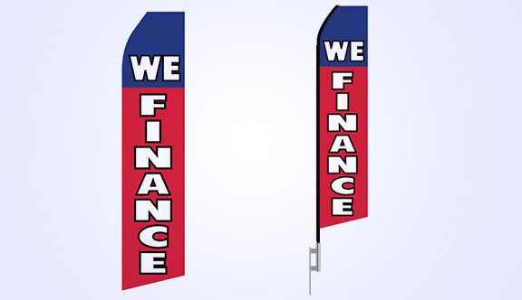 We Finance Stock Flag - 16ft.