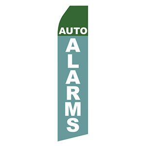 Auto Alarms Econo Stock Flag - 16ft.