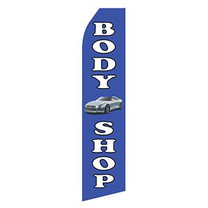 Body Shop Stock Flag - 16ft.