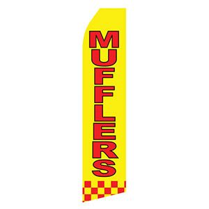 Mufflers Service Stock Flag - 16ft.