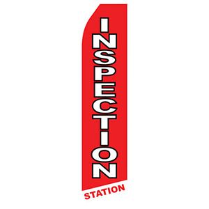 Inspection Station Stock Flag - 16ft.