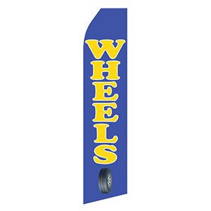 Wheels Service Stock Flag - 16ft.