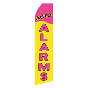 Auto Alarms Econo Stock Flag - 16ft.