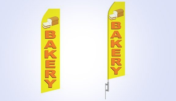 Bakery Stock Flag - 16ft