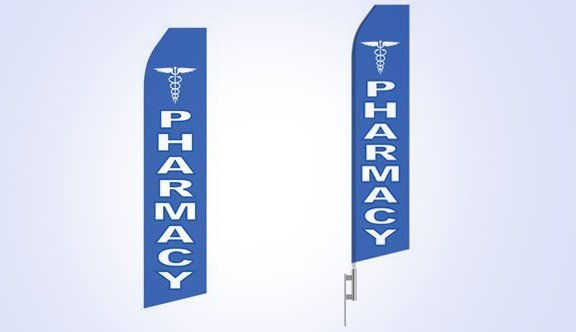 Pharmacy Stock Flag - 16ft