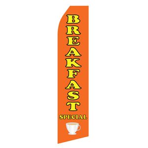 Breakfast Special Stock Flag - 16ft