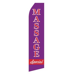 Massage Special Stock Flag - 16ft