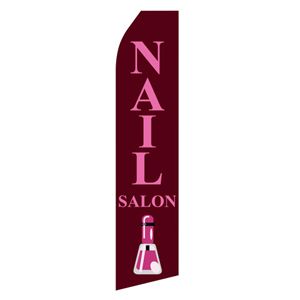 Nail Salon Stock Flag - 16ft