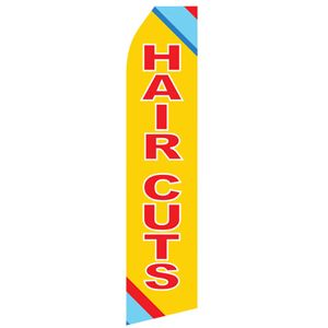 Haircuts Stock Flag - 16ft