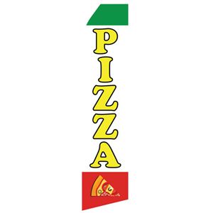 Pizza Stock Flag - 16ft