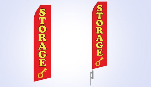 Storage Stock Flag - 16ft