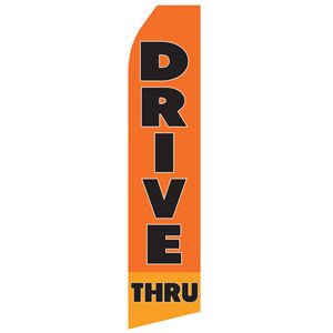 Drive Thru Stock Flag - 16ft