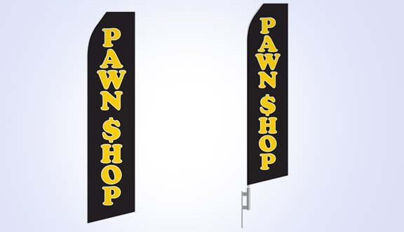 Pawn Shop Stock Flag - 16ft