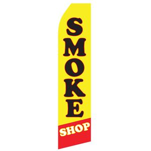 Smoke Shop Stock Flag - 16ft