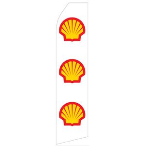 Shell Gas Logo Stock Flag - 16ft