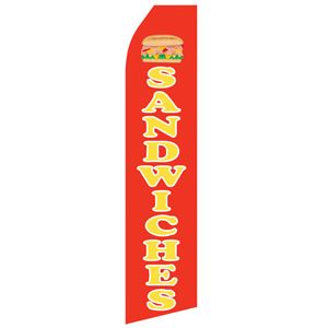 Sandwiches Stock Flag - 16ft