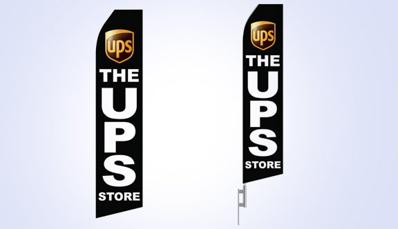 The UPS Store Stock Flag - 16ft