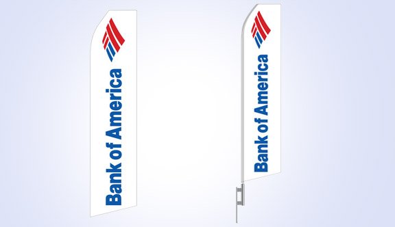 Bank of America Bank Logo Stock Flag - 16ft