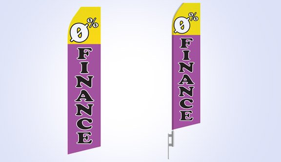 0% Finance Stock Flag - 16ft