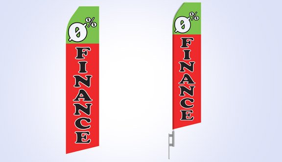 0% Finance Stock Flag - 16ft