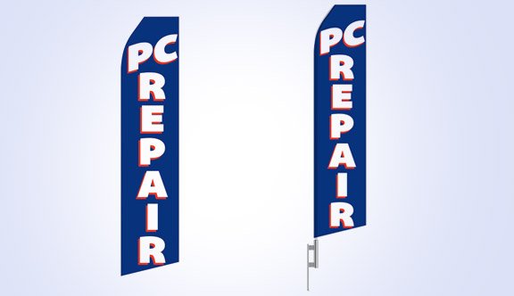 PC Repair Stock Flag - 16ft