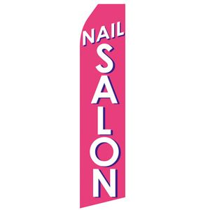 Nail Salon Stock Flag - 16ft